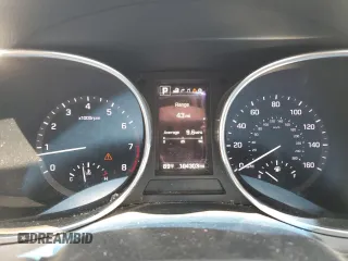 2017 Hyundai Santa Fe 2.4L with VIN 5XYZUDLB9HG491173, listed as a Copart auction lot 61109325 with 104,303 mi miles and Salvage title. Bid and sale history available at DreamBid. Image 9.