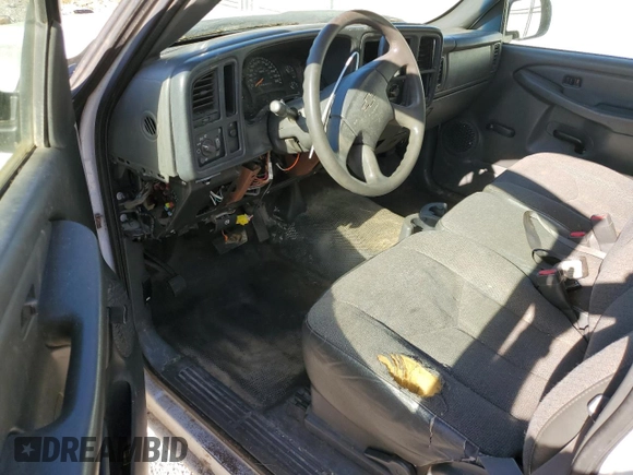 2006 Chevrolet Silverado 1500 Work Truck with VIN 1GCEC14V86E187167, listed as a Copart auction lot 74695854 with 197,199 mi miles and Salvage Title. Bid and sale history available at carsss.com. Image 8.