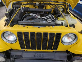 2003 Jeep Wrangler Sport with VIN 1J4FA49S93P373532, listed as a Copart auction lot 74595774 with 105,018 mi miles and Non Repairable. Bid and sale history available at carsss.com. Image 11.