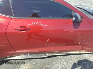 2021 Chevrolet Camaro ZL1 with VIN 1G1FJ1R61M0123258, listed as a Copart auction lot 74053014 with 14,277 mi miles and Salvage Title. Bid and sale history available at carsss.com. Image 12.