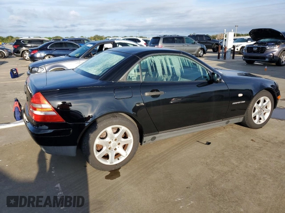 1999 Mercedes-Benz SLK-Class with VIN WDBKK47F6XF107547, listed as a Copart auction lot 73870994 with 0 mi miles and Non Repairable. Bid and sale history available at carsss.com. Image 3.