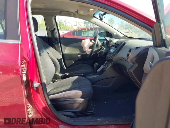 2013 Chevrolet Sonic LT with VIN 1G1JC5SH3D4256507, listed as a IAAI auction lot 42235009 with 117,804 mi miles and . Bid and sale history available at DreamBid. Image 5.