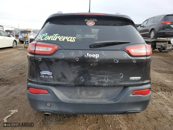 2015 Jeep Cherokee Latitude with VIN 1C4PJMCB6FW738889, listed as a Copart auction lot 50124425 with 172,616 mi miles and Salvage Title. Bid and sale history available at carsss.com. Image 6.