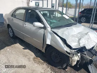 2004 Toyota Corolla CE with VIN 2T1BR32E64C262349, listed as a IAAI auction lot 42045802 with 161,116 mi miles and . Bid and sale history available at DreamBid. Image 1.