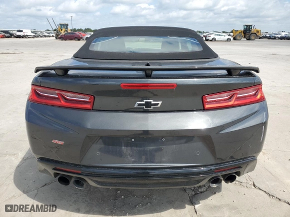 2016 Chevrolet Camaro 2SS with VIN 1G1FH3D71G0177039, listed as a Copart auction lot 65031004 with 41,883 mi miles and Salvage Title. Bid and sale history available at carsss.com. Image 6.