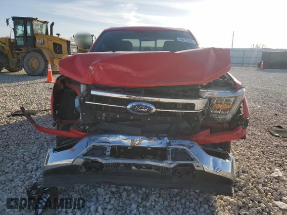 2022 Ford F-150 XL with VIN 1FTFW1E57NKE53207, listed as a Copart auction lot 49219265 with 49,140 mi miles and Salvage Title. Bid and sale history available at carsss.com. Image 5.