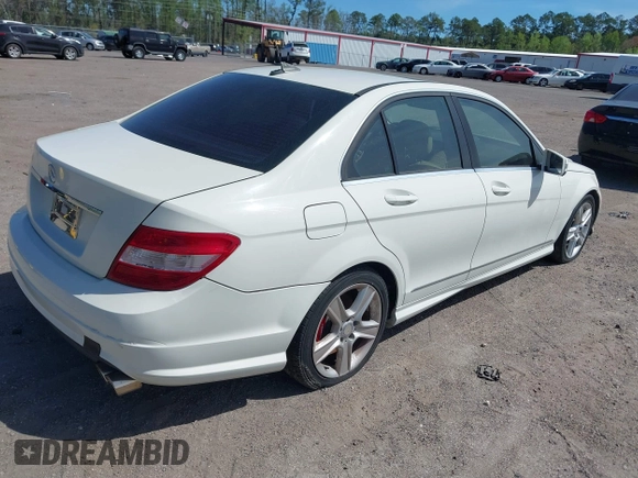 2011 Mercedes-Benz C 300 Sport with VIN WDDGF5EB1BA468679, listed as a IAAI auction lot 41876129 with 120,359 mi miles and . Bid and sale history available at DreamBid. Image 4.