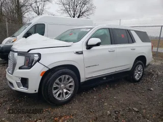 2024 GMC Yukon Denali with VIN 1GKS2DKL7RR178132, listed as a Copart auction lot 85315904 with 7,079 mi miles and Salvage Title. Bid and sale history available at carsss.com. Image 1.