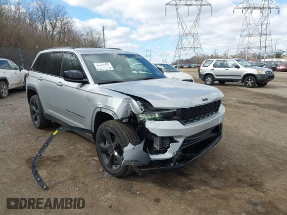 2023 Jeep Grand Cherokee Laredo with VIN 1C4RJHAG2PC660418, listed as a IAAI auction lot 41693879 with 4,295 mi miles and . Bid and sale history available at DreamBid. Image 6.