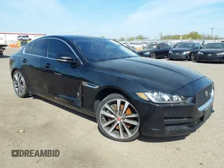 2017 Jaguar XE 35t Prestige with VIN SAJAK4BV1HA966878, listed as a IAAI auction lot 42115970 with 62,949 mi miles. Bid and sale history available at carsss.com. Image 1.