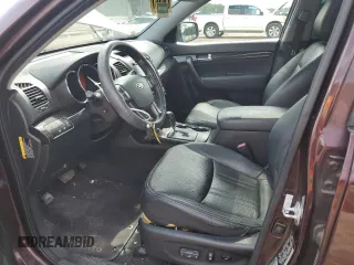 2013 Kia Sorento SX with VIN 5XYKW4A21DG387284, listed as a Copart auction lot 60813535 with 194,257 mi miles and Salvage title. Bid and sale history available at DreamBid. Image 7.