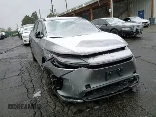 2024 Toyota bZ4X XLE with VIN JTMABACA2RA080949, listed as a Copart auction lot 53842705 with 4,348 mi miles and Salvage title. Bid and sale history available at DreamBid. Image 12.