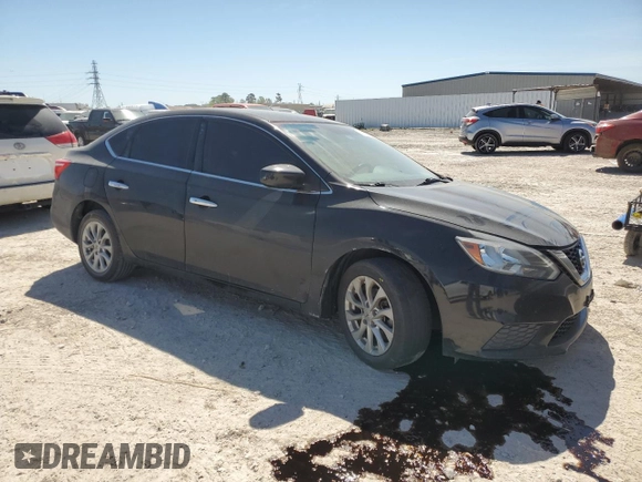 2019 Nissan Sentra SV with VIN 3N1AB7AP7KY416142, listed as a Copart auction lot 49225615 with 82,438 mi miles and Salvage Title. Bid and sale history available at DreamBid. Image 4.