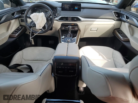2023 Mazda CX-9 Signature with VIN JM3TCBEYXP0632844, listed as a Copart auction lot 87180834 with 20,415 mi miles and Salvage title. Bid and sale history available at DreamBid. Image 8.