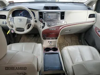 2011 Toyota Sienna XLE with VIN 5TDDK3DC7BS019811, listed as a Copart auction lot 49228165 with 194,863 mi miles and Salvage Title. Bid and sale history available at carsss.com. Image 8.
