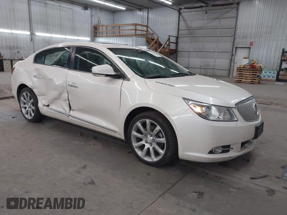 2012 Buick LaCrosse Touring with VIN 1G4GJ5E30CF372091, listed as a IAAI auction lot 41251119 with 45,004 mi miles and . Bid and sale history available at DreamBid. Image 1.