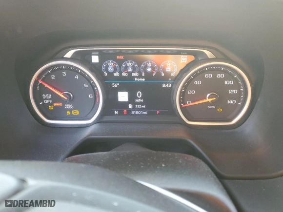 2021 Chevrolet Tahoe Premier with VIN 1GNSKSKD8MR331383, listed as a Copart auction lot 70684144 with 81,801 mi miles and Salvage Title. Bid and sale history available at carsss.com. Image 9.