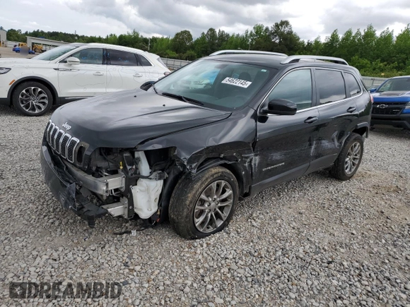 2020 Jeep Cherokee Latitude Plus z VIN 1C4PJLLB6LD552528, wystawiony jako Copart lot #54622145 z przebiegiem 65 438 mil mil oraz Szkoda całkowita • Salvage title. Historia ofert i sprzedaży dostępna na DreamBid. Obrazek 1.