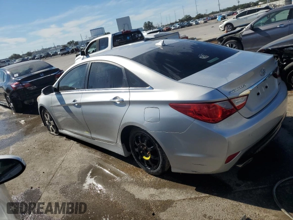 2014 Hyundai Sonata Limited with VIN 5NPEC4AB8EH905777, listed as a Copart auction lot 82103194 with Not Provided miles and Non Repairable. Bid and sale history available at DreamBid. Image 2.