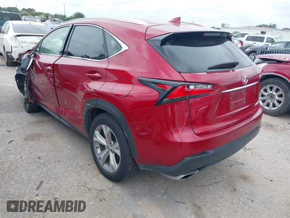 2017 Lexus NX 200t with VIN JTJYARBZ2H2073884, listed as a IAAI auction lot 42146490 with 56,571 mi miles and . Bid and sale history available at DreamBid. Image 3.