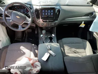 2023 Chevrolet Traverse LT Cloth with VIN 1GNEVGKW9PJ140268, listed as a Copart auction lot 52632523 with 20,255 mi miles. Bid and sale history available at carsss.com. Image 8.