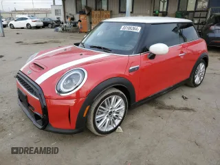 2022 MINI Hardtop Cooper S with VIN WMW53DH04N2R53781, listed as a Copart auction lot 83186364 with 7,188 mi miles and Salvage Title. Bid and sale history available at DreamBid. Image 1.