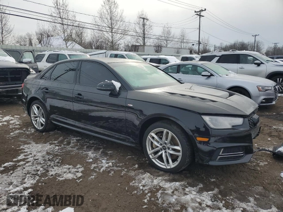 2017 Audi A4 Season of Audi Premium with VIN WAUDNAF43HN048073, listed as a Copart auction lot 44023205 with 102,311 mi miles and Salvage Title. Bid and sale history available at carsss.com. Image 4.