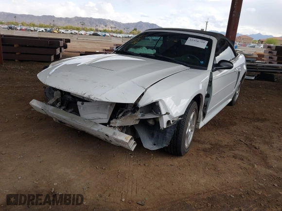 2004 Ford Mustang Deluxe with VIN 1FAFP446X4F133790, listed as a IAAI auction lot 41950759 with 133,734 mi miles. Bid and sale history available at carsss.com. Image 2.