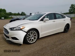 2013 Ford Fusion Titanium with VIN 3FA6P0K99DR322035, listed as a Copart auction lot 63592055 with 86,796 mi miles and Salvage title. Bid and sale history available at DreamBid. Image 1.