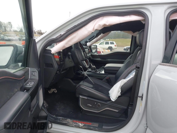 2024 Ford F-150 Raptor with VIN 1FTFW1RG1RFB44939, listed as a IAAI auction lot 41579404 with 3,597 mi miles and . Bid and sale history available at DreamBid. Image 5.