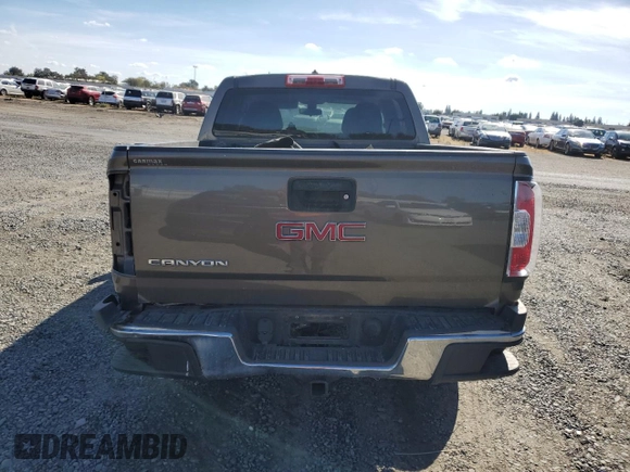 2016 GMC Canyon 2WD with VIN 1GTG5BE31G1367184, listed as a Copart auction lot 78893254 with 0 mi miles and Clean Title. Bid and sale history available at carsss.com. Image 6.