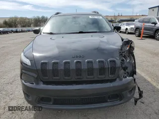 2018 Jeep Cherokee Latitude with VIN 1C4PJLCB1JD540543, listed as a Copart auction lot 49877555 with 107,425 mi miles and Salvage Title. Bid and sale history available at carsss.com. Image 5.