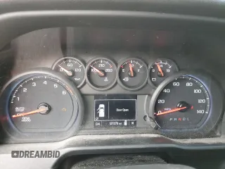 2021 Chevrolet Silverado 1500 Custom with VIN 1GCRWBEK1MZ228490, listed as a Copart auction lot 43900585 with 127,270 mi miles and Salvage Title. Bid and sale history available at DreamBid. Image 9.