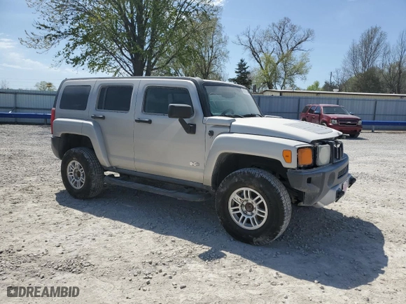 2008 Hummer H3 SUV with VIN 5GTEN13E988200594, listed as a Copart auction lot 49094585 with 161,323 mi miles and Salvage Title. Bid and sale history available at carsss.com. Image 4.