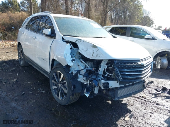 2022 Chevrolet Equinox Premier with VIN 3GNAXNEV3NS103616, listed as a IAAI auction lot 41537166 with 37,554 mi miles. Bid and sale history available at carsss.com. Image 1.