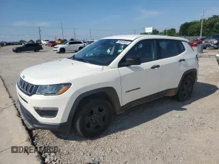 2018 Jeep Compass Sport with VIN 3C4NJCAB3JT123431, listed as a Copart auction lot 58603935 with 128,109 mi miles and Salvage title. Bid and sale history available at DreamBid. Image 1.
