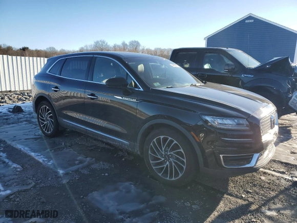 2019 Lincoln Nautilus Reserve with VIN 2LMPJ8L96KBL36046, listed as a Copart auction lot 44935475 with 44,772 mi miles and Salvage Title. Bid and sale history available at carsss.com. Image 4.