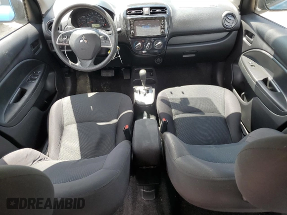 2019 Mitsubishi Mirage ES z VIN ML32F3FJ0KHF16636, wystawiony jako Copart lot #58084715 z przebiegiem 74 305 mil mil oraz Szkoda całkowita • Salvage title. Historia ofert i sprzedaży dostępna na DreamBid. Obrazek 9.