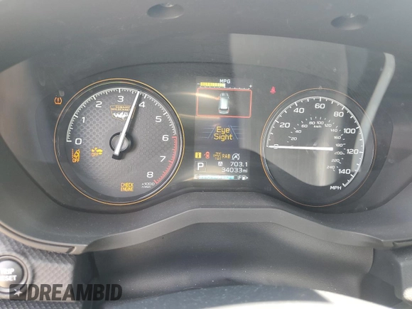 2024 Subaru Forester Wilderness with VIN JF2SKAJC3RH473201, listed as a Copart auction lot 63569115 with 34,033 mi miles and Clean title. Bid and sale history available at DreamBid. Image 9.