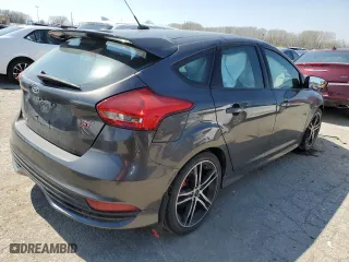 2017 Ford Focus ST with VIN 1FADP3L90HL347823, listed as a Copart auction lot 48368944 with 26,591 mi miles and Salvage Title. Bid and sale history available at carsss.com. Image 3.
