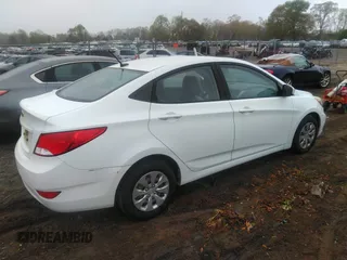 2016 Hyundai Accent SE with VIN KMHCT4AE8GU979206, listed as a IAAI auction lot 41956931 with 146,157 mi miles and . Bid and sale history available at DreamBid. Image 4.