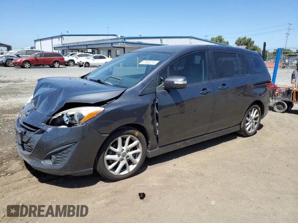 2015 Mazda 5 Touring with VIN JM1CW2CL2F0188459, listed as a Copart auction lot 67553274 with 185,581 mi miles and Salvage Title. Bid and sale history available at DreamBid. Image 1.