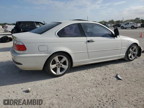 2006 BMW 3 Series 325Ci with VIN WBABD33476PM51260, listed as a Copart auction lot 49374825 with 0 mi miles and Clean Title. Bid and sale history available at carsss.com. Image 3.
