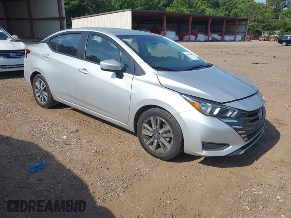 2023 Nissan Versa SV with VIN 3N1CN8EVXPL853622, listed as a IAAI auction lot 42863888 with 52,084 mi miles and . Bid and sale history available at DreamBid. Image 1.