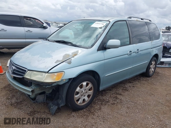 2004 Honda Odyssey EX-L with VIN 5FNRL18064B060817, listed as a IAAI auction lot 42032796 with 200,999 mi miles and . Bid and sale history available at DreamBid. Image 18.