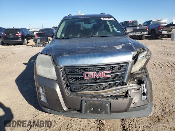 2010 GMC Terrain SLE-2 with VIN 2CTFLDEY1A6382415, listed as a Copart auction lot 82843714 with 102,566 mi miles and Salvage Title. Bid and sale history available at carsss.com. Image 5.