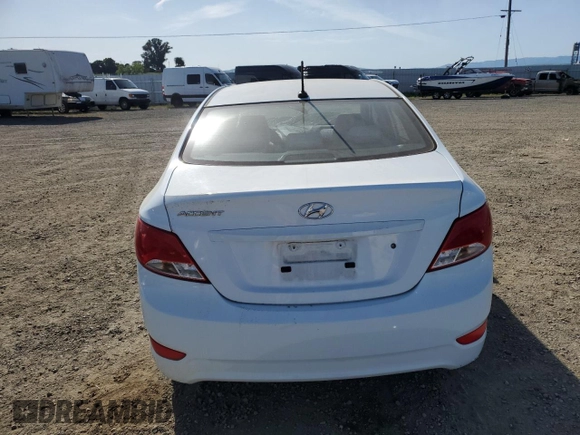 2016 Hyundai Accent SE with VIN KMHCT4AE6GU085432, listed as a Copart auction lot 52680535 with 31,515 mi miles and Salvage Title. Bid and sale history available at DreamBid. Image 6.