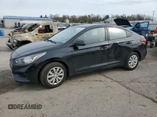 2018 Hyundai Accent SE with VIN 3KPC24A38JE012137, listed as a Copart auction lot 52497675 with 93,392 mi miles and Salvage Title. Bid and sale history available at carsss.com. Image 1.