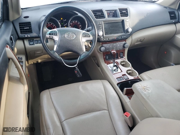 2012 Toyota Highlander Limited with VIN 5TDYK3EH0CS050394, listed as a Copart auction lot 86697214 with 171,821 mi miles and Salvage Title. Bid and sale history available at carsss.com. Image 8.