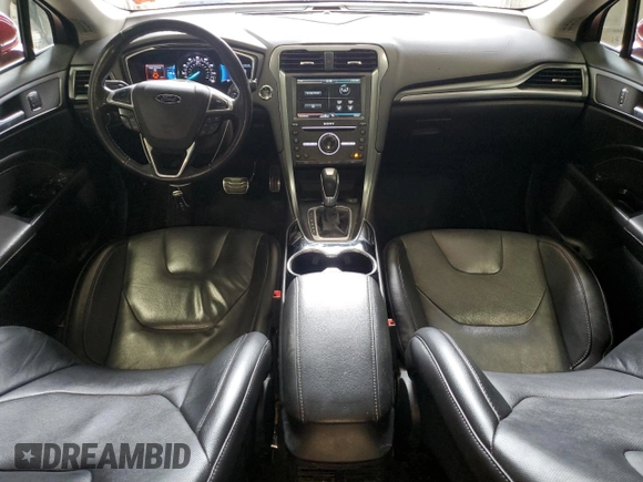 2016 Ford Fusion Titanium with VIN 3FA6P0K90GR177679, listed as a Copart auction lot 53422435 with 137,379 mi miles and Clean Title. Bid and sale history available at carsss.com. Image 8.